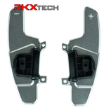 RKX Silver Aluminum / Raw Steering Wheel Shift Paddles VW Golf R GTI OEM