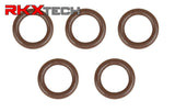 RKX 5 X Upgraded O Ring Seals for OEM VW AUDI  Plastic Oil Drain Plug 06L103801