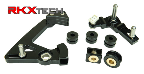 RKX Bolt Action Solid Short Shifter Kit For VW Golf GTI R Bushings Cable End MK7