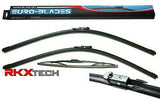 EURO-BLADES  Front + Rear Wiper Blade Set for Audi Q7 (26"+26"+13.5")