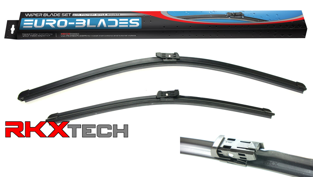 EURO-BLADES Front Wiper Blade Set for VW Taos, MK7 Golf (26"+18")