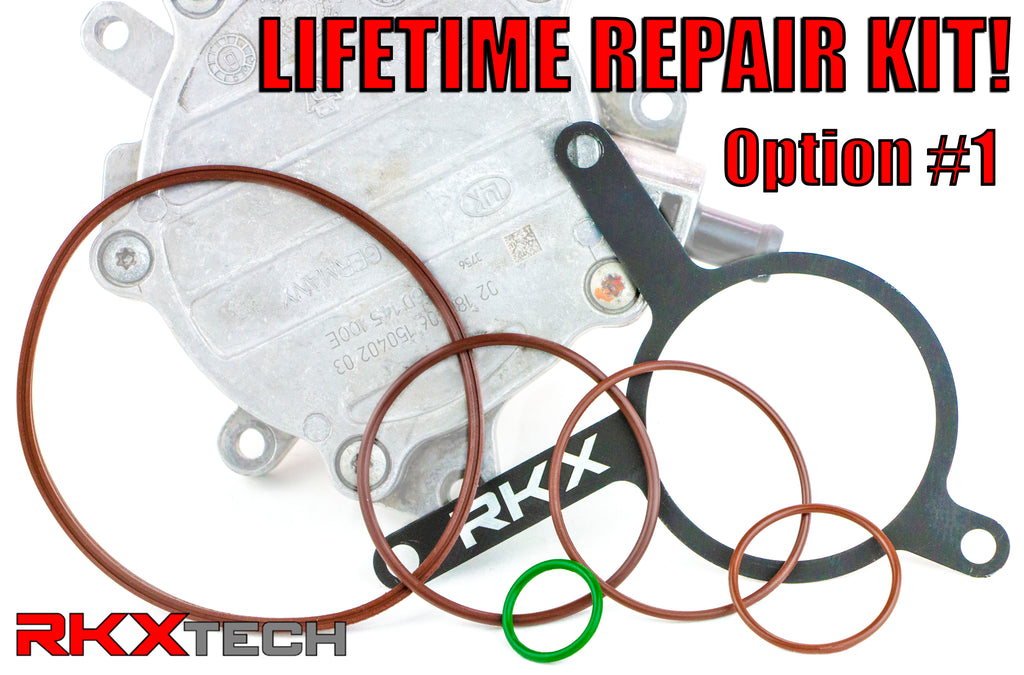 RKX VW & Audi 2.0T FSI Vacuum Pump Reseal / Rebuild Kit 2.0 T MKV, B7, 8P, B7
