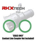 2X RKX Coolant Hose O ring VW Audi Coolant flange heater core connection coupler